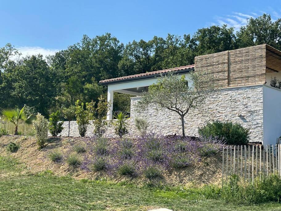 Villa De Vacances Avec Piscine Lussan Lussan  Exterior photo