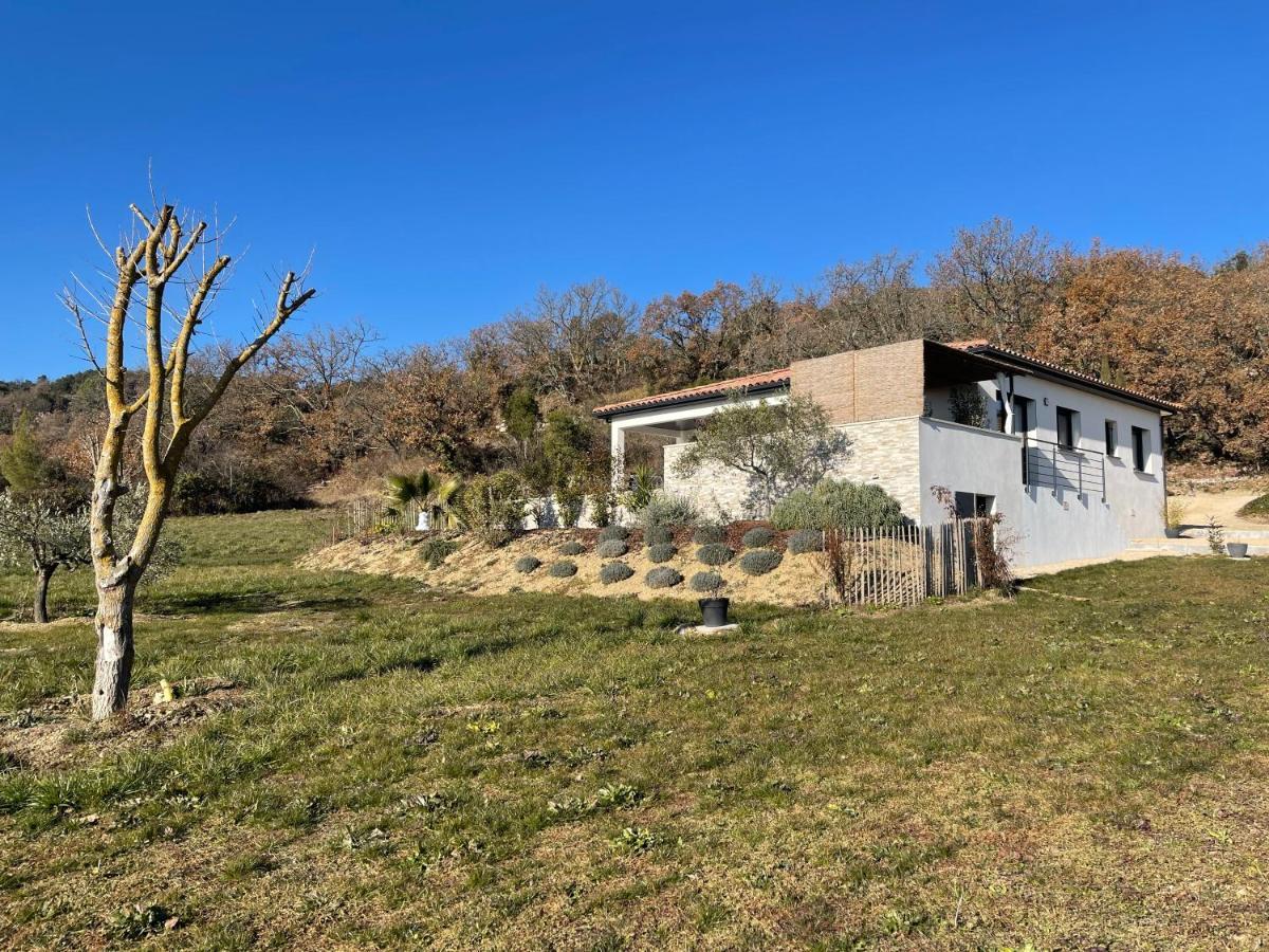 Villa De Vacances Avec Piscine Lussan Lussan  Exterior photo